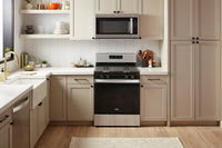 Whirlpool 5 Cu. Ft. Gas Range with Storage Drawer - WFG515S0MS | Cuisinière à gaz Whirlpool de 5 pi3 avec tiroir de rangement - WFG515S0MS | WFG515MS