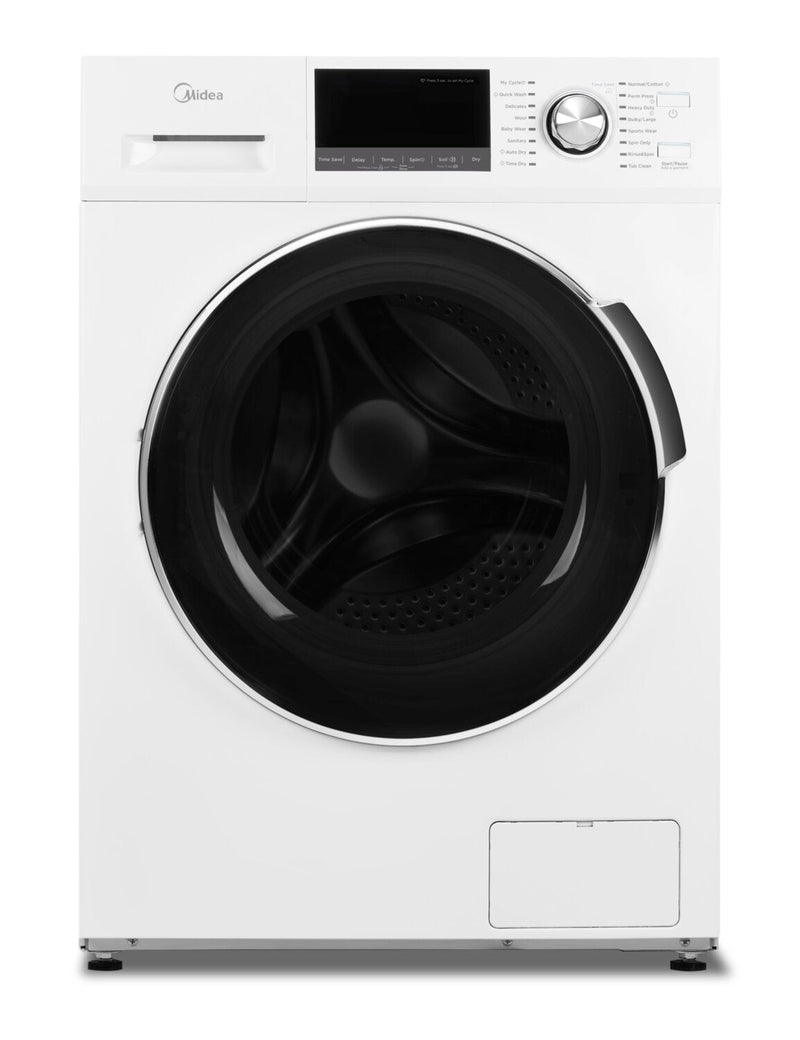 Midea 3.1 Cu. Ft. All-in-One Ventless Washer and Dryer - MLC31N5AWW | Laveuse et sécheuse tout-en-un Midea de 3,1 pi3 sans conduit de ventilation - MLC31N5AWW | MLC31N5W