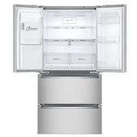 LG 18.3 Cu. Ft. Counter-Depth 4-Door French-Door Refrigerator - LRMXC1803S - Refrigerator in Smudge Resistant Stainless Steel 