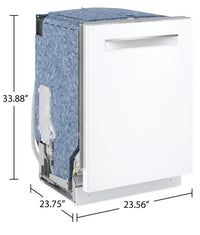 Bosch 500 Series Dishwasher with Third Rack - SHPM65Z52N | Lave-vaisselle encastré Bosch de série 500 avec 3e panier – SHPM65Z52N | SHPM65Z2