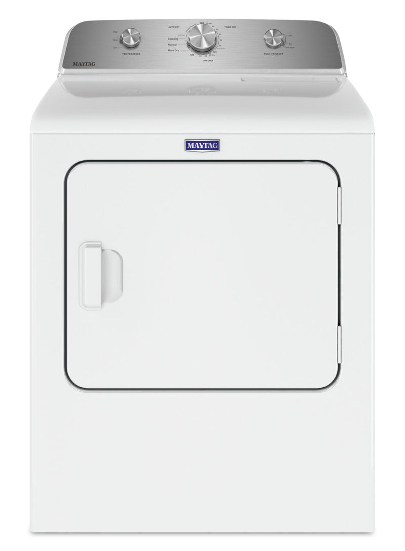 Maytag 7 Cu. Ft. Electric Dryer with Wrinkle Prevent - YMED4500MW | Sécheuse électrique Maytag de 7 pi³ avec prévention des plis - YMED4500MW | YMED450W