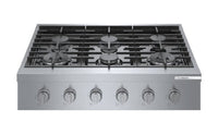 Bosch 800 Series 36" 6-Burner Gas Rangetop - RGM8658UC | Surface de cuisson à gaz Bosch de série 800 de 36 po à 6 brûleurs– RGM8658UC | RGM8658C