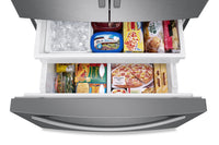 Samsung 28 Cu. Ft. French-Door Refrigerator - RF28T5021SR/AA - Refrigerator in Fingerprint Resistant Stainless Steel
