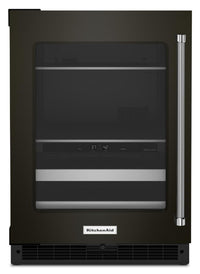 KitchenAid 4.9 Cu. Ft. 14-Bottle Beverage Centre with Left-Swing Door - KUBL314KBS | Refroidisseur à boissons KitchenAid 4,9 pi3 14 bouteilles, charnières de porte à gauche - KUBL314KBS | KUBL314B