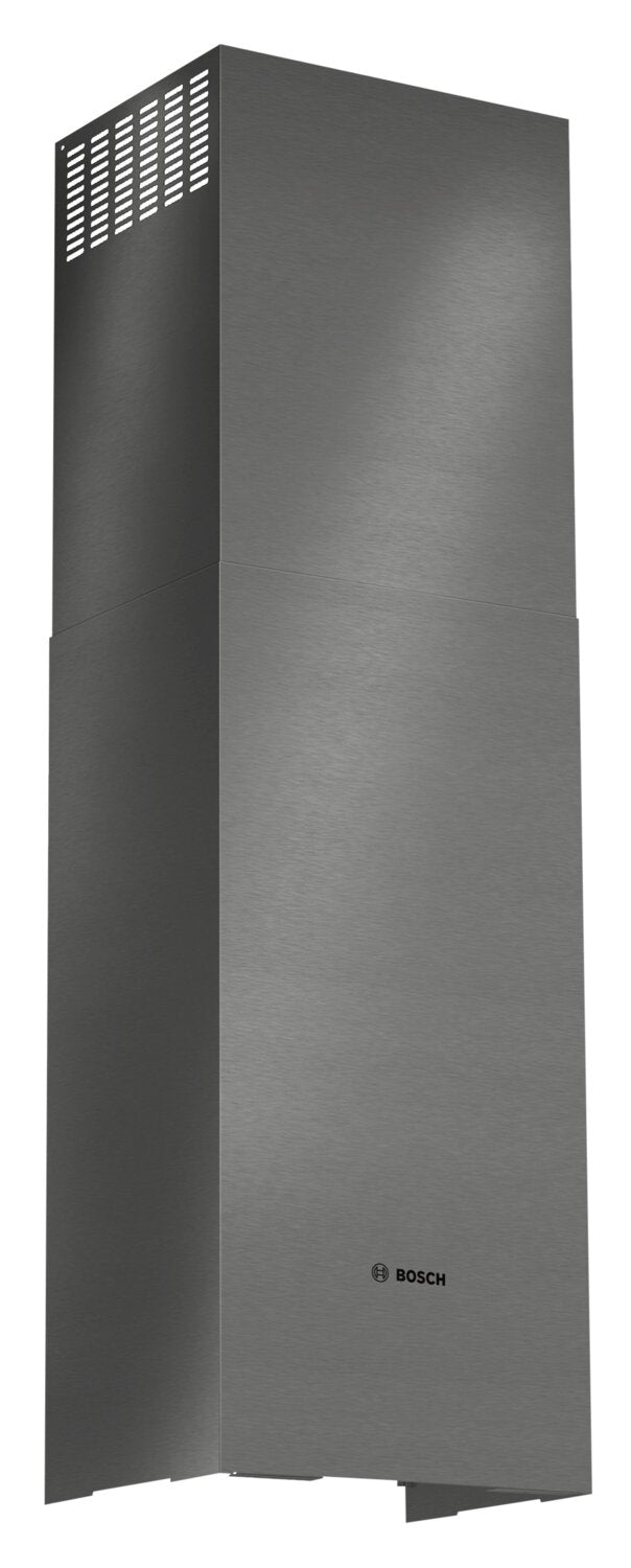 Bosch Wall-Mounted Pyramid Chimney Hood Duct Extension Kit - Black Stainless Steel | Trousse d'extension de conduit pour hotte cheminée murale de style pyramidal de Bosch | HCPEXT4U