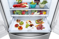 LG 29 Cu. Ft. French-Door Refrigerator - LRFWS2906S | Réfrigérateur LG de 29 pi³ à portes françaises - LRFWS2906S | LRFWS290