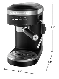 KitchenAid Semi-Automatic Espresso Machine - KES6403BM | Machine à espresso semi-automatique KitchenAid - KES6403BM | KES6403B
