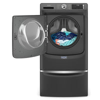 Maytag 15.5" H Laundry Pedestal w/Storage Drawer - Volcano Black | Piédestal de buanderie Maytag de 15,5 po de hauteur avec tiroir de rangement - Noir | XHPC155B
