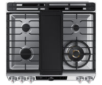 Samsung Bespoke 6 Cu. Ft. Gas Range with Air Fry - NX60BB871112AA | Cuisinière à gaz Bespoke Samsung de 6 pi3 avec friture à air chaud - NX60BB871112AA | NX60BBWG
