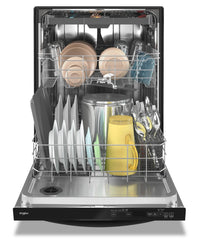 Whirlpool Top-Control Dishwasher with Third Rack - WDT750SAKB - Dishwasher in Black