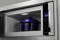 KitchenAid 1.1 Cu. Ft. Built-In Low Profile Microwave and Slim Trim Kit - YKMBT5011KS | Four à micro-ondes encastré à profil bas KitchenAid de 1,1 pi3 avec trousse d’encastrement mince - YKMBT5011KS | YKMBT50S