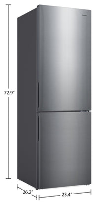 Galanz 11.8 Cu. Ft. Counter-Depth Bottom-Freezer Refrigerator - GLR12BS2E08 | Réfrigérateur Galanz de 11,8 pi3 de profondeur comptoir à congélateur inférieur - GLR12BS2E08 | GLR12BSS