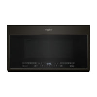 Whirlpool 2.1 Cu. Ft. Over-the-Range Microwave with Steam Cooking - YWMH54521JV - Over-the-Range Microwave in Fingerprint Resistant Black Stainless Steel 
