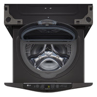 LG TWIN Wash™ 1 Cu. Ft. SideKick™ 29" Pedestal Washer - WD200CB | Laveuse-piédestal SidekickMC LG TWINWashMC de 1 pi³ – WD200CB | WD200CBP
