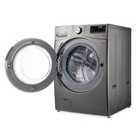 LG 5.2 Cu. Ft. Smart Front-Load Washer - WM3850HVA | Laveuse intelligente LG à chargement frontal de 5,2 pi3 – WM3850HVA  | WM3850HV