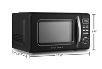 Galanz 0.7 Cu. Ft. Retro Countertop Microwave - GLCMKZ07BKR07 | Four à micro-ondes de comptoir Galanz rétro de 0,7 pi3 - GLCMKZ07BKR07 | GLCMKZ0B