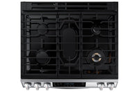 Samsung 6.0 Cu. Ft. Gas Range with True Convection and Air Fry – NX60T8511SS/AC - Gas Range in Stainless Steel