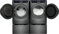 Electrolux 5.2 Cu. Ft. Front-Load Washer and 8 Cu. Ft. Gas Dryer - Titanium | Laveuse à chargement frontal de 5,2 pi³ et sécheuse à gaz de 8 pi³ de Electrolux – titanes | ELFL763G