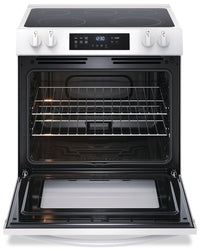 Frigidaire 5.3 Cu. Ft. Front-Control Electric Range - FCFE306CAW  | Cuisinière électrique Frigidaire de 5,3 pi3 avec commandes à l’avant - FCFE306CAW  | FCFE306W