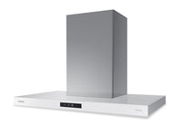 Samsung Bespoke 36" 7 Series Smart Chimney Range Hood - NK36CB700W12AA  | Hotte cheminée intelligente Bespoke de Samsung 36 po de série 7 - NK36CB700W12AA  | NK36CB7W