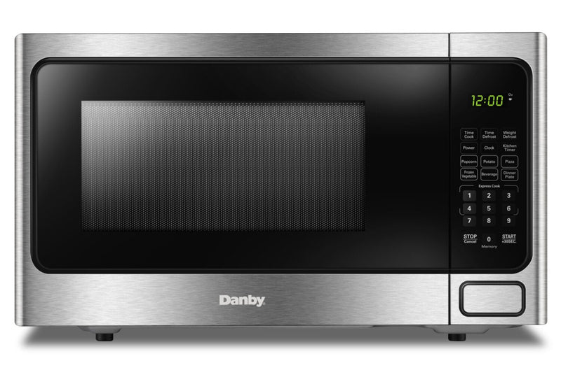 Danby Designer 1.1 Cu. Ft. Countertop Microwave - DDMW1125BBS | Four à micro-ondes de comptoir Danby Designer de 1,1 pi3 – DDMW1125BBS | DDMW112S