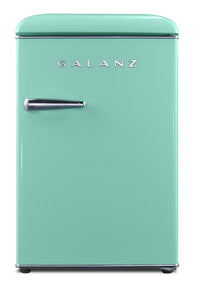 Galanz 2.5 Cu. Ft. Retro Compact Refrigerator - GLR25MGNR10 | Réfrigérateur compact Galanz rétro de 2,5 pi3 - GLR25MGNR10 | GLR25MGG