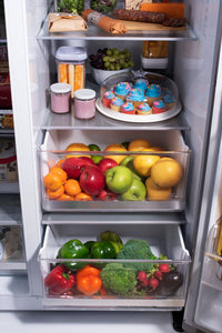 LG 27 Cu. Ft. Side-by-Side Refrigerator with InstaView™ - LRSOS2706S | Réfrigérateur LG de 27 pi³ à compartiments juxtaposés avec InstaViewMC - LRSOS2706S | LRSOS27S