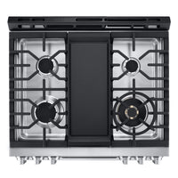 LG STUDIO 6.3 Cu. Ft. InstaView® Gas Slide-In Range - LSGS6338F | Cuisinière à gaz encastrée LG STUDIO de 6,3 pi³ avec hublot InstaViewMD - LSGS6338F | LSGS633F