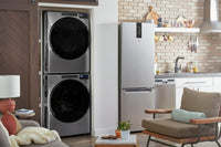 Whirlpool 5.2 Cu. Ft. Front-Load Washer and 7.4 Cu. Ft. Gas Dryer - Chrome Shadow | Laveuse à chargement frontal de 5,2 pi³ et sécheuse à gaz de 7,4 pi³ de Whirlpool - ombre chrome | WHFL56CG