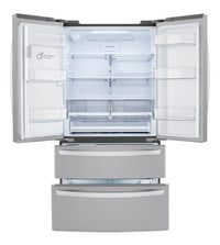 LG 28 Cu. Ft. Smart Double-Freezer Refrigerator with Craft Ice Maker - LRMXS2806S | Réfrigérateur intelligent LG de 28 pi³ à deux congélateurs et machine à glaçons - LRMXS2806S | LRMXS28S