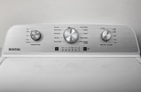 Maytag 5.2 Cu. Ft. Top-Load Washer and 7 Cu. Ft. Electric Dryer | Laveuse à chargement par le haut de 5,2 pi³ et sécheuse électrique de 7 pi³ de Maytag | MATL450W