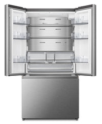 Hisense 22.4 Cu. Ft. Counter-Depth French-Door Refrigerator - RF225C3CSEI | Réfrigérateur Hisense de 22,4 pi³ à portes françaises de profondeur comptoir - RF225C3CSEI | RF22C3CS