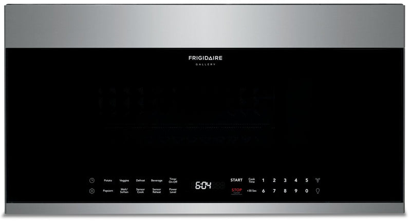 Frigidaire Gallery 1.9 Cu. Ft. Over-The-Range Microwave - FGBM19WNV - Built-In Microwave in Stainless Steel