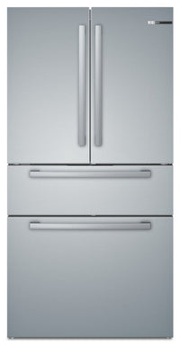 Bosch 800 Series 21 Cu. Ft. French-Door Refrigerator - B36CL80SNS | Réfrigérateur Bosch de série 800 de 21 pi3 à portes françaises - B36CL80SNS | B36CL80S