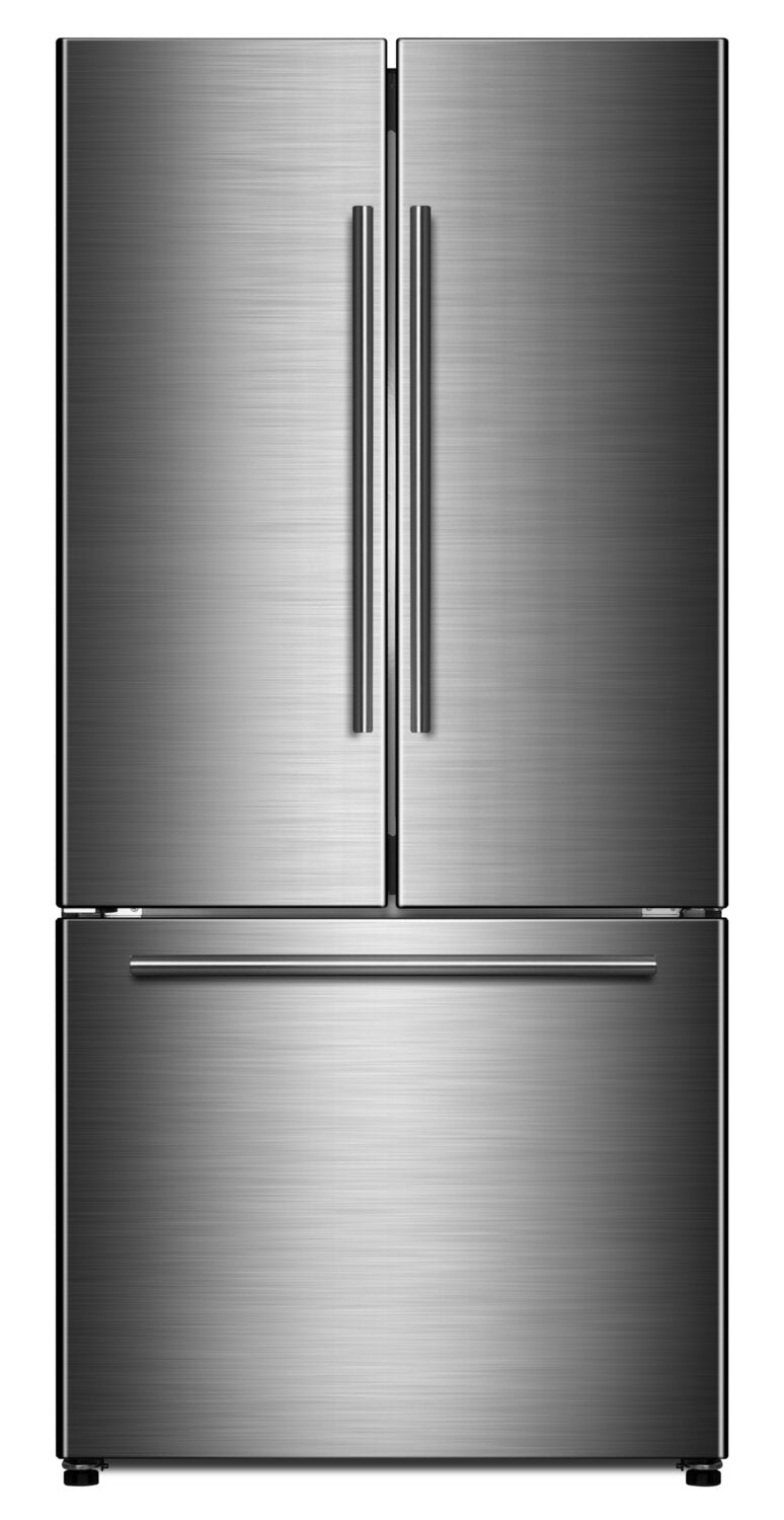 Galanz 18 Cu. Ft. Counter-Depth French-Door Refrigerator - GLR18FS5M16 | Réfrigérateur Galanz de 18 pi³ à portes françaises de profondeur comptoir - GLR18FS5M16 | GLR1816S