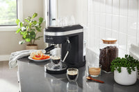 KitchenAid Semi-Automatic Espresso Machine - KES6403BM | Machine à espresso semi-automatique KitchenAid - KES6403BM | KES6403B