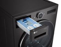 LG 5.8 Cu. Ft. Smart Front-Load Washer with AI DD™ 2.0 - WM6700HBA | Laveuse LG à chargement frontal de 5,8 pi³ avec technologie DDMC IA 2.0 - WM6700HBA | WM6700HB