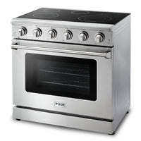 Thor Kitchen 36" Professional Electric Range - HRE3601 | Cuisinière électrique professionnelle Thor Kitchen de 36 po - HRE3601 | HRE3601S