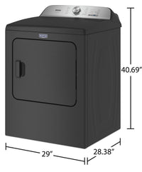 Maytag 7 Cu. Ft. Pet Pro Gas Dryer - MGD6500MBK | Sécheuse à gaz Pet Pro Maytag de 7 pi3 – MGD6500MBK | MGD6500B