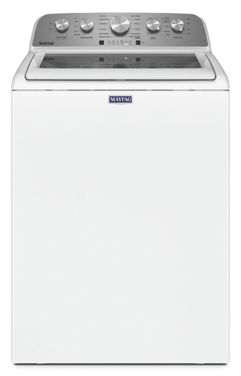 Maytag 5.5 Cu. Ft. Top-Load Washer with Power™ Impeller - MVW5430MW | Laveuse Maytag à chargement par le haut de 5,5 pi³ avec turbine PowerMC - MVW5430MW | MVW5430W