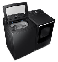 Samsung 6 Cu. Ft. Top-Load Washer and 7.4 Cu. Ft. Electric Dryer | Laveuse de 6 pi³ à chargement par le haut et sécheuse électrique de 7,4 pi³ de Samsung | SATL765V