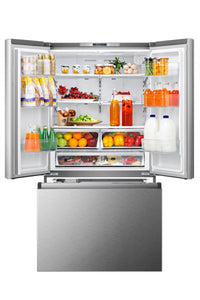 Hisense 26.6 Cu. Ft. French-Door Refrigerator - RF266C3FSE | Réfrigérateur Hisense de 26,6 pi³ à portes françaises - RF266C3FSE | RF266C3S