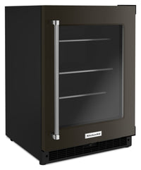KitchenAid 5.2 Cu. Ft. Right-Opening Under-Counter Refrigerator - KURR314KBS | Réfrigérateur sous le comptoir KitchenAid de 5,2 pi³ avec ouverture vers la droite - KURR314KBS | KURR314B