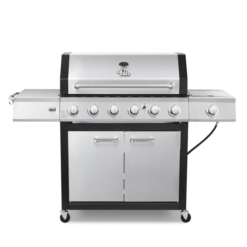 Grill Chef 78,000 BTU Propane Gas Barbecue - GCF601SSP | Barbecue à gaz propane Grill Chef de 78 000 BTU - GCF601SSP | GCF601SS