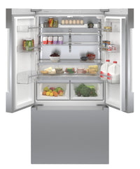 Bosch 20.8 Cu. Ft. Counter-Depth French-Door Refrigerator - B36CT81ENS | Réfrigérateur Bosch de 20,8 pi³ à portes françaises de profondeur comptoir - B36CT81ENS | B36CT8SS