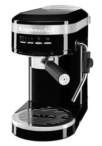 KitchenAid Metal Semi-Automatic Espresso Machine - KES6503OB | Machine à espresso semi-automatique KitchenAid en métal - KES6503OB | KES6503B
