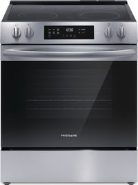 Frigidaire 5.3 Cu. Ft. Front-Control Electric Range - FCFE306CAS | Cuisinière électrique Frigidaire de 5,3 pi3 avec commandes à l’avant - FCFE306CAS | FCFE306S