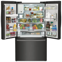 Frigidaire Gallery 22.6 Cu. Ft. Counter-Depth French-Door Refrigerator - GRFC2353AD | Réfrigérateur Frigidaire Gallery de 22,6 pi³ à portes françaises de profondeur comptoir - GRFC2353AD | GRFC235D