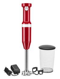 KitchenAid Variable Speed Cordless Hand Blender - KHBBV53ER - Blender in Empire Red