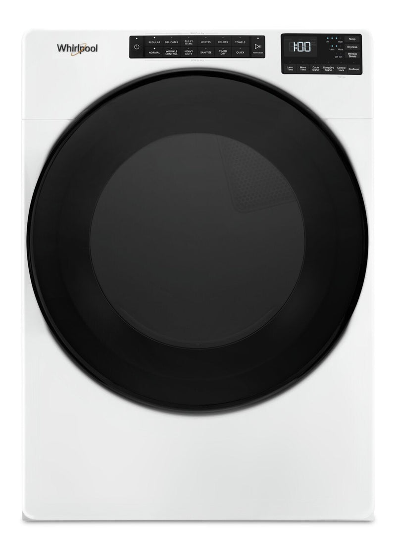Whirlpool 7.4 Cu. Ft. Electric Dryer with Wrinkle Shield™ - YWED5605MW | Sécheuse électrique Whirlpool de 7,4 pi³ avec Wrinkle ShieldMC - YWED5605MW | YWED565W